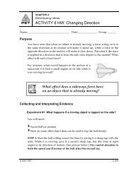 Solutions for Chapter 2 Activity 6 Homework - SFSU Physics ...