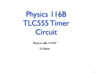 TLC555 Timer Notes