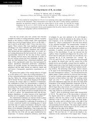 Wetting behavior of H2 on cesium - Physics and Astronomy ...