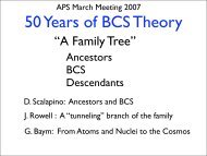 50 Years of BCS Theory