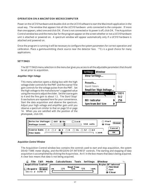 Nuclear Spectroscopy