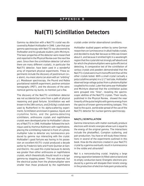 Nuclear Spectroscopy