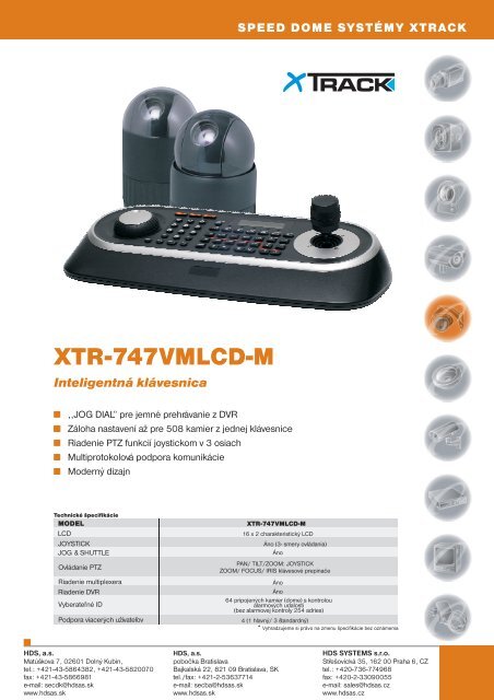 XTR-747VMLCD-M