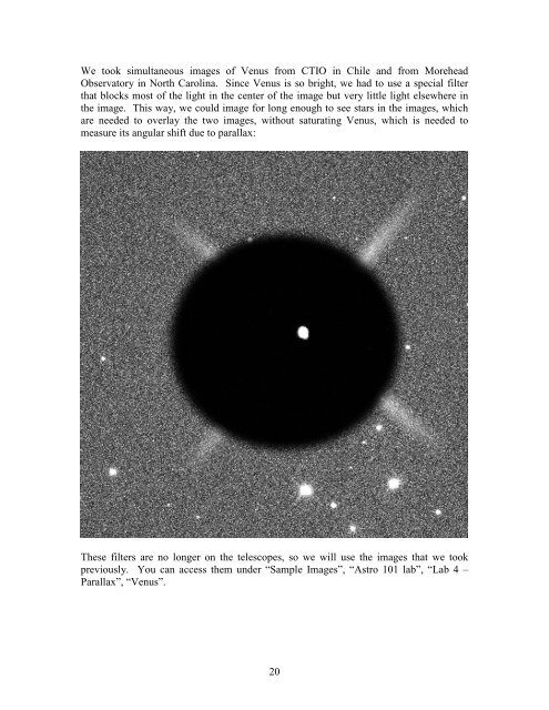 4. cosmic distance ladder i: parallax - Department of Physics and ...