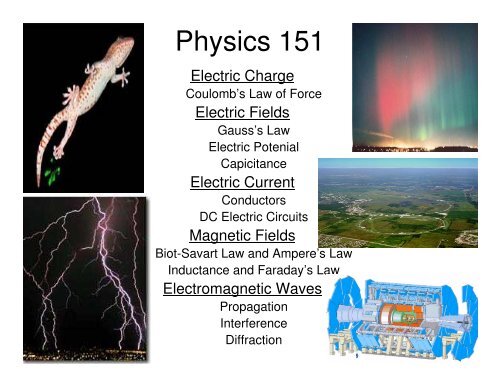 Physics 151