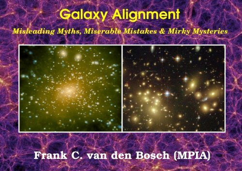 Myths and Mysteries of Galaxy Alignment