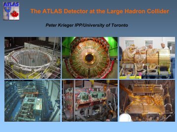 The ATLAS Detector at the Large Hadron Collider - University of ...
