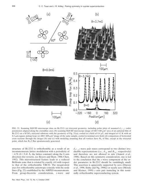 Kirtley and Tsuei - Physics