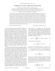 Phys. Rev. E 67, 067201 (2003): Breaking time reversal in a simple ...