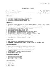 MATTHEW D. McCLUSKEY Department of Physics and Astronomy ...