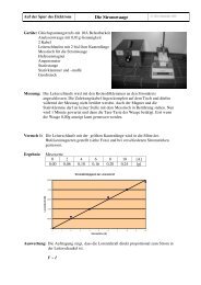 Die Stromwaage - Physik am Gymnasium.de