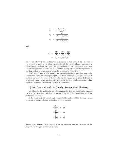 Einstein's 1905 paper