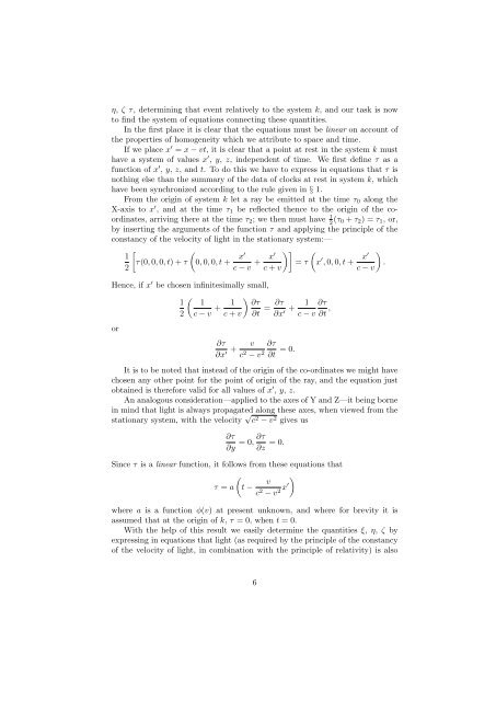 Einstein's 1905 paper