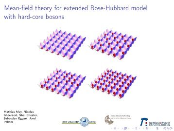 Mean-field theory for extended Bose-Hubbard model with hard-core ...