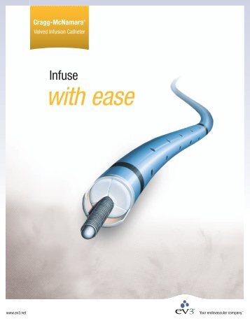 Cragg-McNamara® Valved Infusion Catheter - eV3