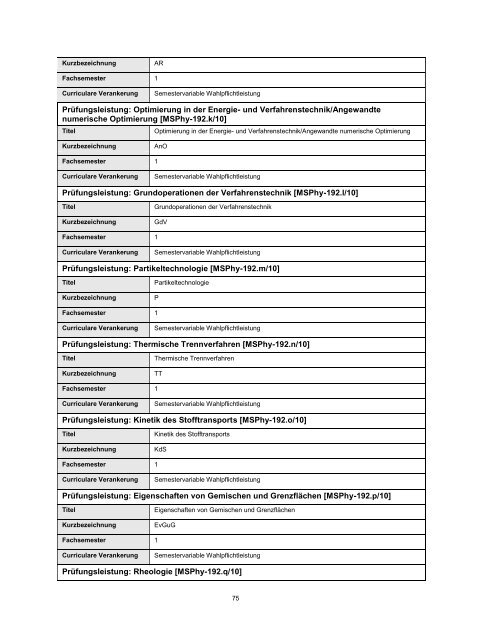 Curriculare Verankerung S