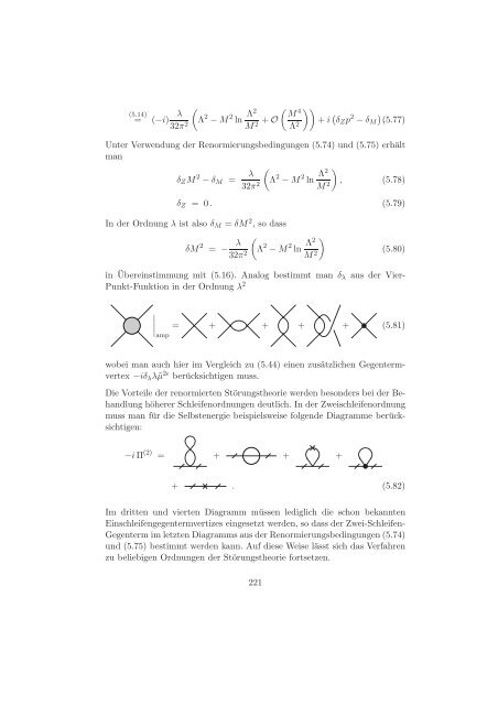 Renormierungstheorie und die Berechnung von Quantenkorrekturen