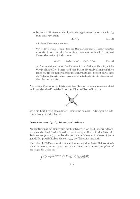 Renormierungstheorie und die Berechnung von Quantenkorrekturen