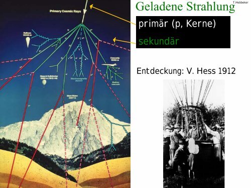 Astrophysik Astroteilchenphysik Kosmologie - Physikzentrum der ...