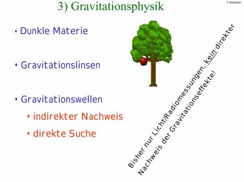 Astrophysik Astroteilchenphysik Kosmologie - Physikzentrum der ...