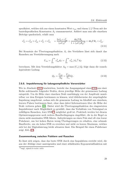 Masterarbeit - Physikzentrum der RWTH Aachen