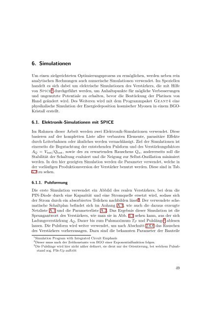 Masterarbeit - Physikzentrum der RWTH Aachen