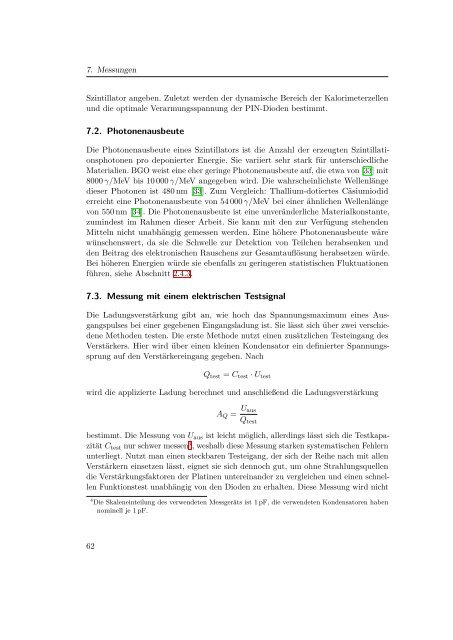 Masterarbeit - Physikzentrum der RWTH Aachen