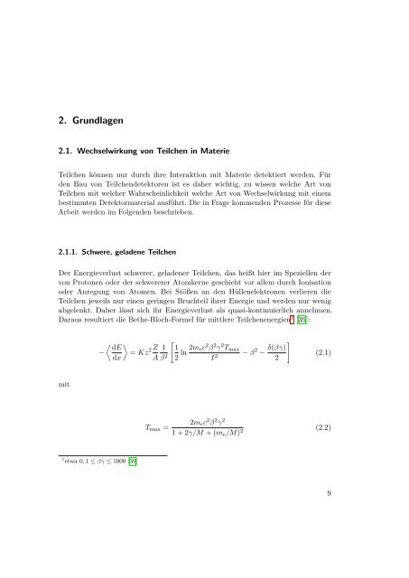 Masterarbeit - Physikzentrum der RWTH Aachen