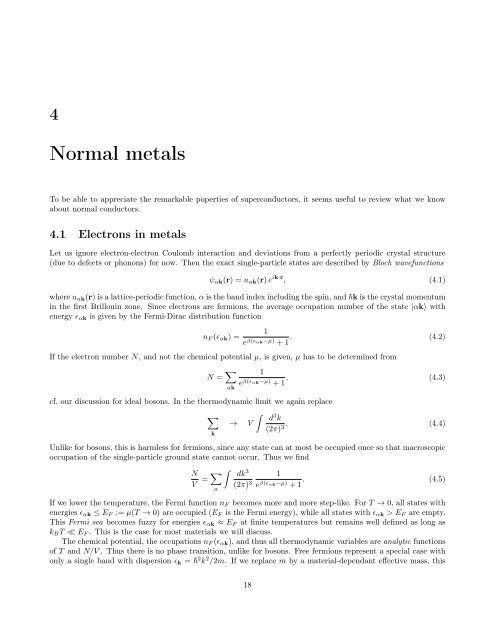 Carsten Timm: Theory of superconductivity