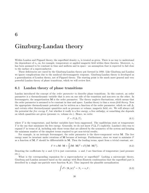 Carsten Timm: Theory of superconductivity