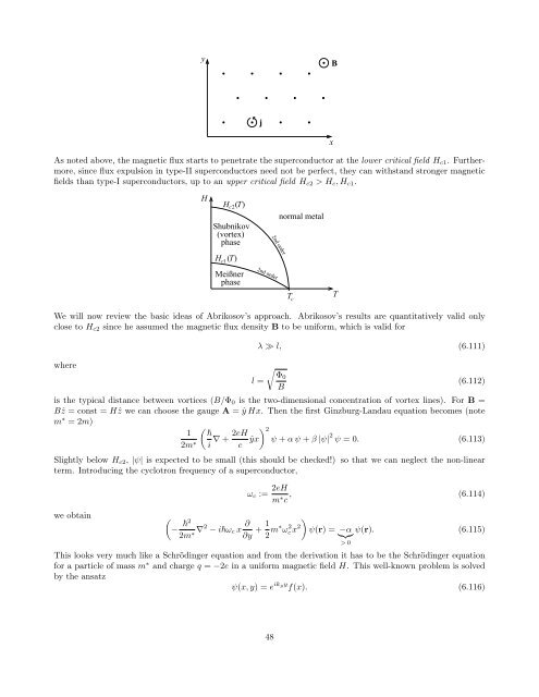 Carsten Timm: Theory of superconductivity