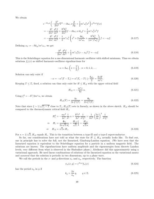 Carsten Timm: Theory of superconductivity