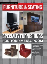 FURNITURE & SEATING - Electronic House Magazine
