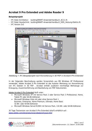 Acrobat 9 Pro Extended und Adobe Reader 9