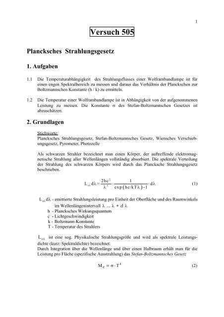 Versuchsanleitung als pdf laden