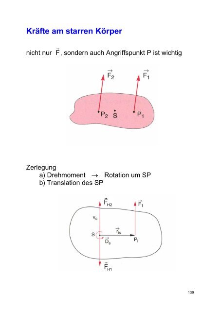 Kräfte am starren Körper