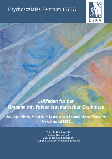 Leitfaden für den Umgang mit Folgen traumatischer Ereignisse - Esra