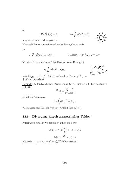 Mathematische Methoden der Physik I - UniversitÃ¤t Bern