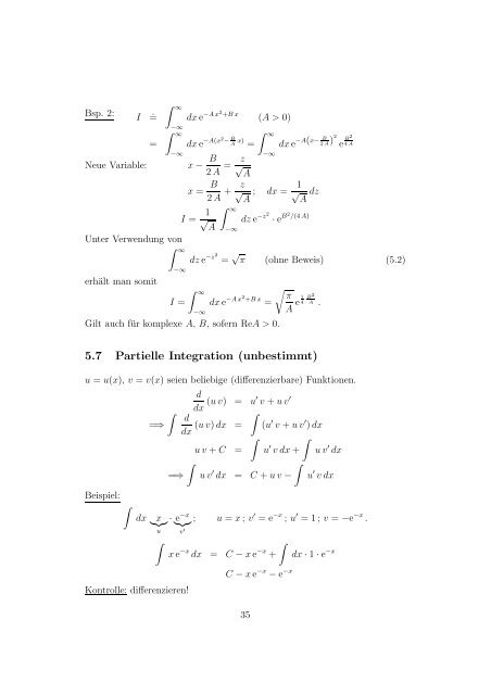 Mathematische Methoden der Physik I - UniversitÃ¤t Bern