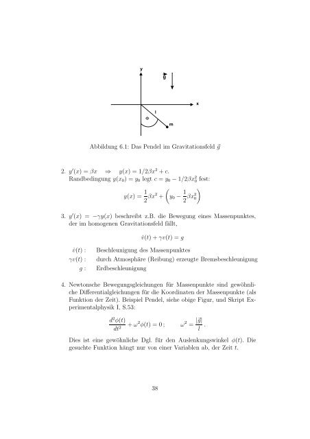 Mathematische Methoden der Physik I - UniversitÃ¤t Bern