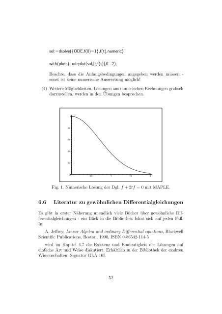 Mathematische Methoden der Physik I - UniversitÃ¤t Bern