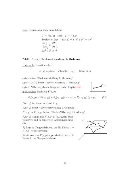 Mathematische Methoden der Physik I - UniversitÃ¤t Bern