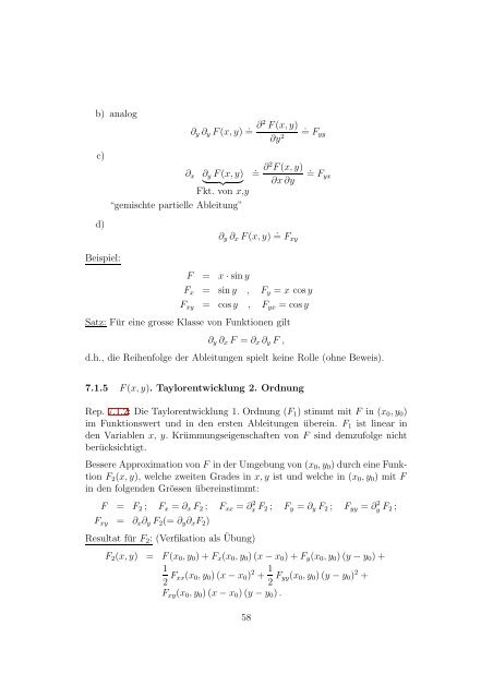 Mathematische Methoden der Physik I - UniversitÃ¤t Bern