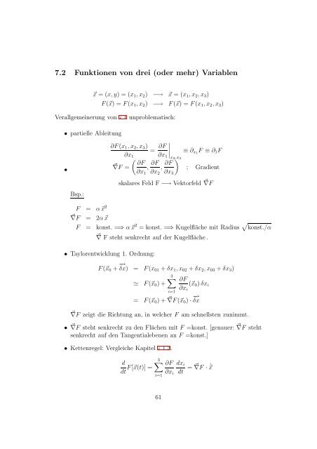 Mathematische Methoden der Physik I - UniversitÃ¤t Bern