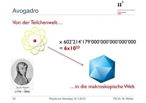 Antimaterie: keine Hexerei (pdf, 4.2 MB) - UniversitÃ¤t Bern