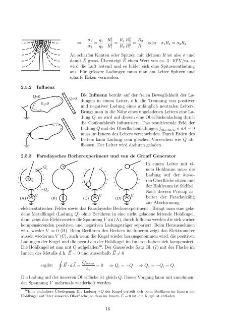 ElektrizitÃ¤t und Magnetismus - Physik-Institut - UniversitÃ¤t ZÃ¼rich