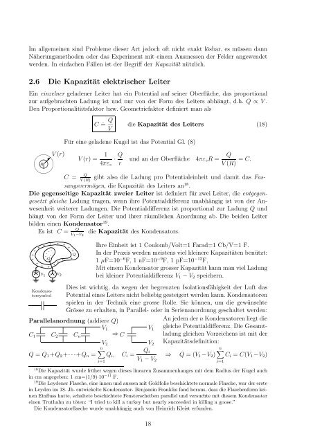 ElektrizitÃ¤t und Magnetismus - Physik-Institut - UniversitÃ¤t ZÃ¼rich