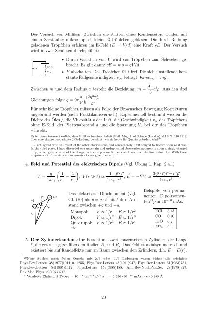 ElektrizitÃ¤t und Magnetismus - Physik-Institut - UniversitÃ¤t ZÃ¼rich