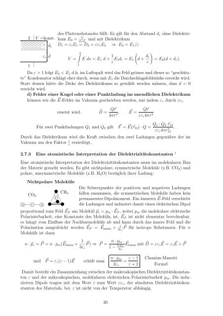 ElektrizitÃ¤t und Magnetismus - Physik-Institut - UniversitÃ¤t ZÃ¼rich