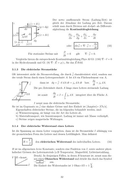 ElektrizitÃ¤t und Magnetismus - Physik-Institut - UniversitÃ¤t ZÃ¼rich